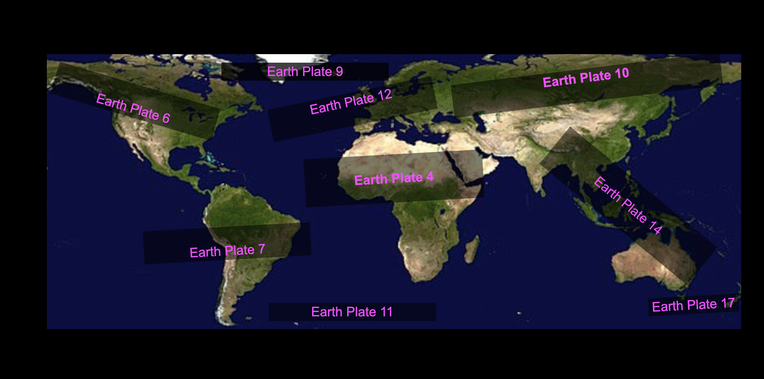 Earth Plate With Number