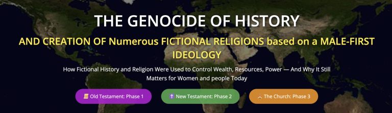 Read more about the article THE GENOCIDE OF HISTORY AND CREATION OF FICTIONAL RELIGIONS