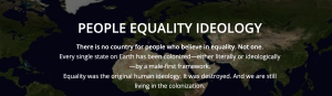 PEOPLE EQUALITY IDEOLOGY