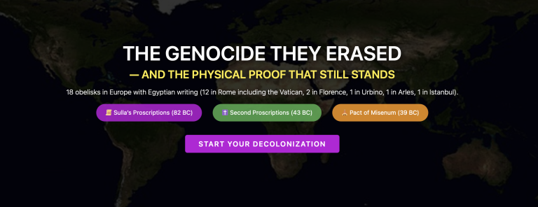 Read more about the article The White LIED! Age Of Genocide 79 BC to 2026 AD